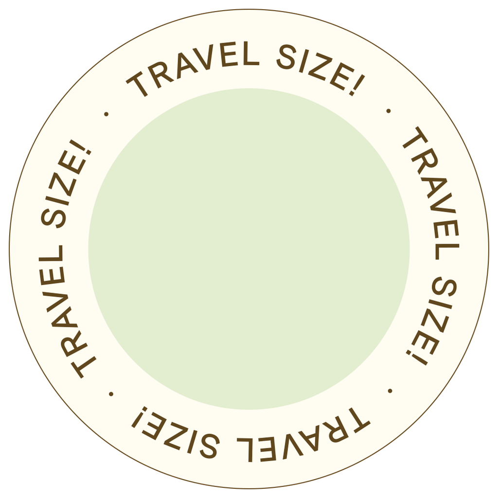 Travel Size Badge